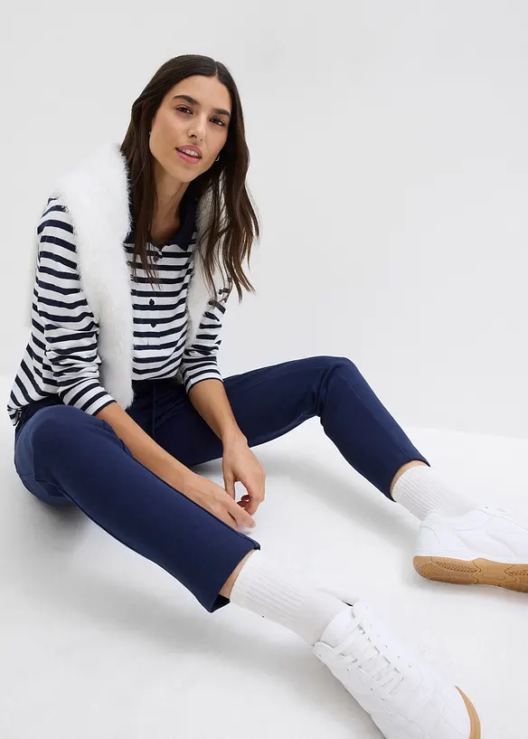 Pantalon de jogging, longueur cheville, bonprix