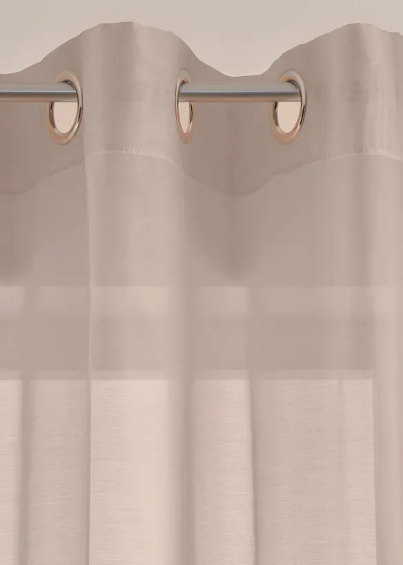 Voilage en batiste textur&eacute;e (1&nbsp;pce), bpc living bonprix collection