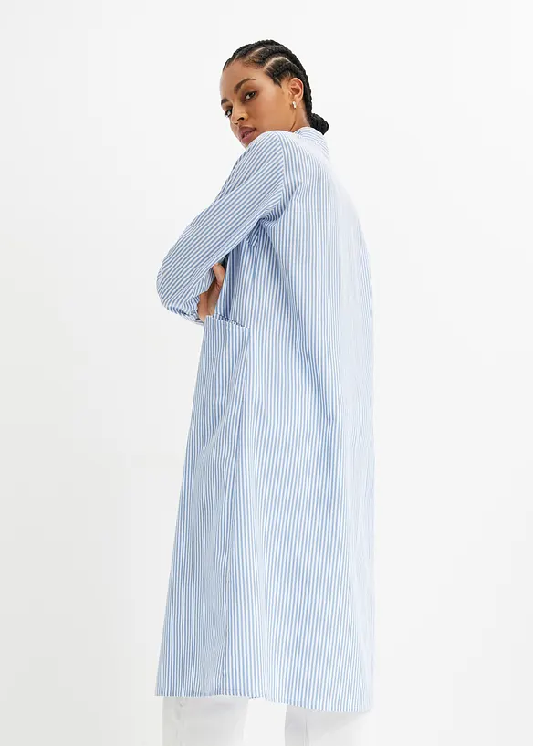 Hemdblusenkleid gestreift, bonprix