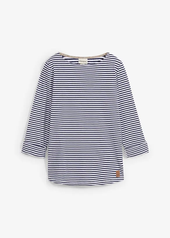 T-shirt manches longues 100% coton, bonprix