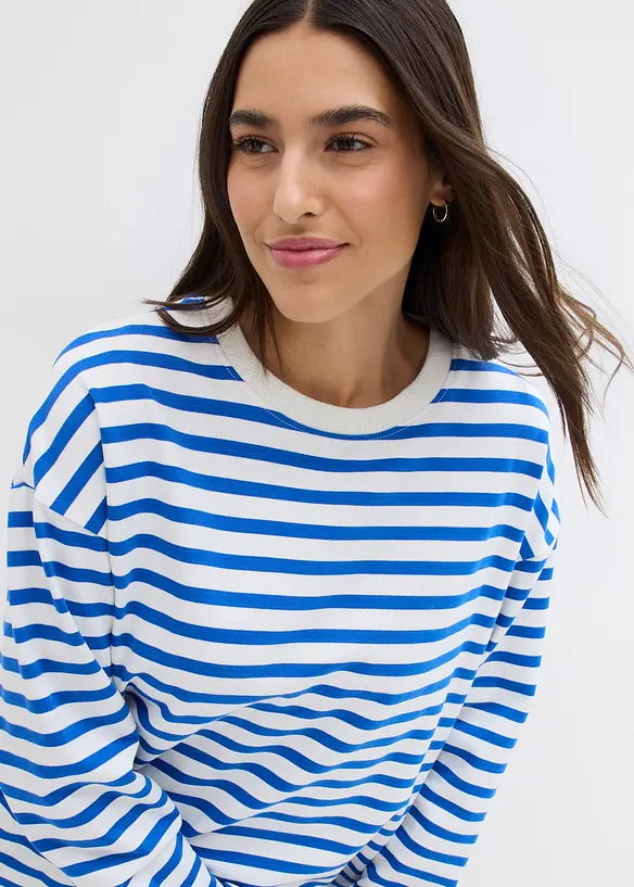 Sweatshirt aus reiner Bio-Baumwolle, bonprix