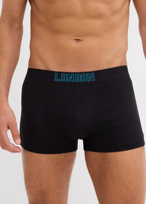 Boxershorts eng mit Baumwolle (5er Pack), bonprix