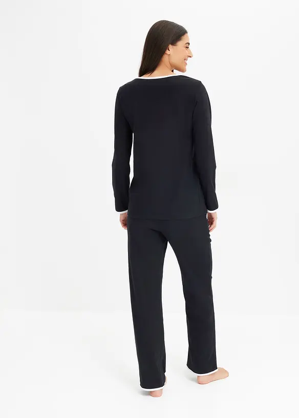 Pyjama aus reiner Baumwolle, bonprix