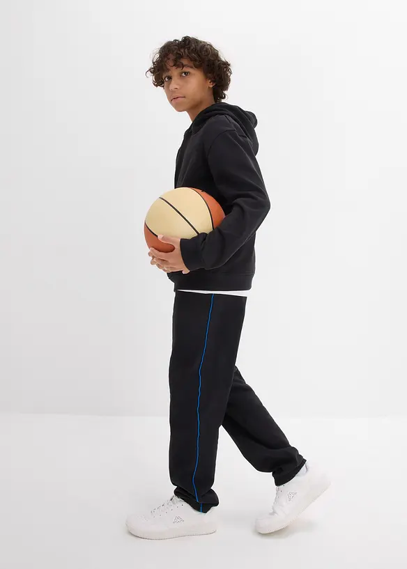 Sweat à capuche en matière douce, bonprix