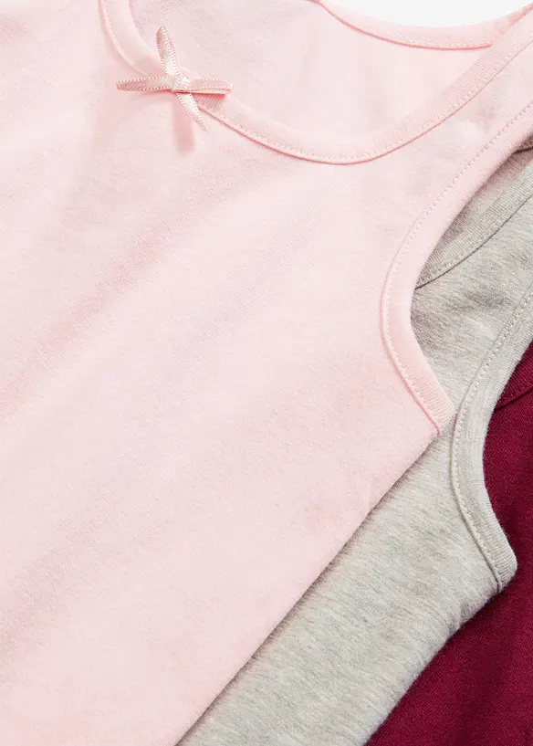 Lot de 5 débardeurs coton, bonprix