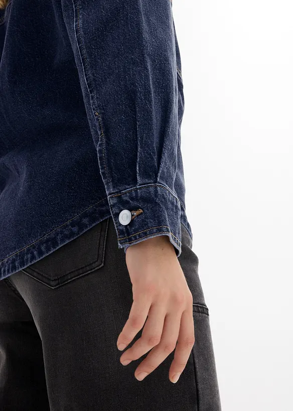 Chemise en jean oversize, bonprix