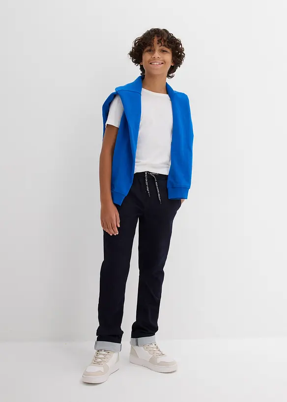 Jean en molleton extensible Regular, droit, bonprix