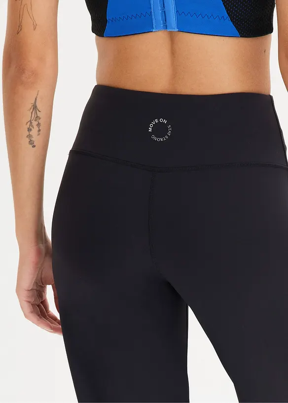 Komfort-Sport-Leggings, gerades Bein, schnelltrocknend, bonprix