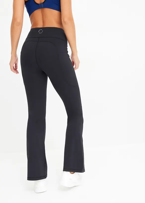 Komfort-Sport-Leggings mit Handytasche, ausgestellt, bonprix
