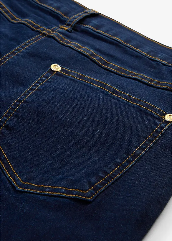 Slim-Fit-Jeans Mid Waist, Super Stretch, bonprix