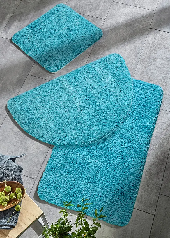Tapis de bain tuft&eacute; uni et haut, bonprix