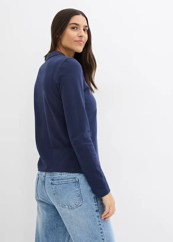 Polo en maille piquée 100% coton, bonprix