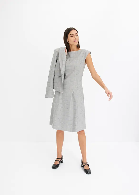 Kleid im Glencheck-Design, bonprix