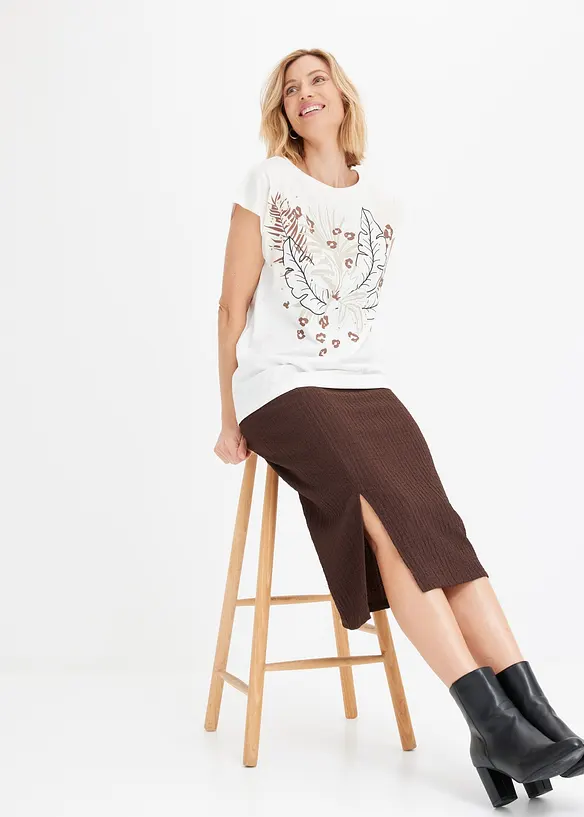 Shirt aus reiner Bio-Baumwolle, bonprix