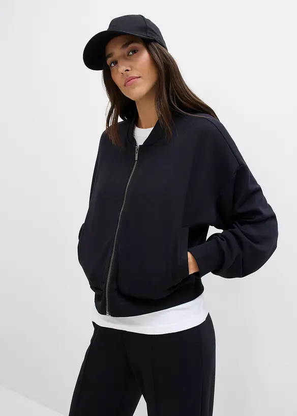 Blouson en molleton avec viscose, bonprix