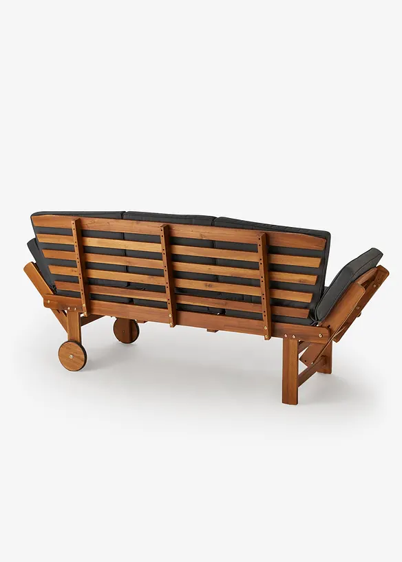 Banc de jardin &agrave; roulettes, bonprix