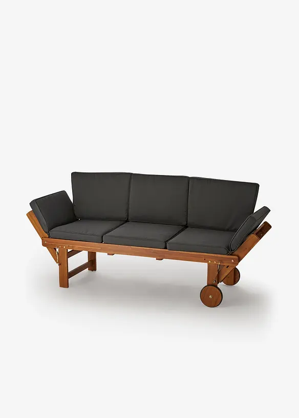 Banc de jardin &agrave; roulettes, bonprix
