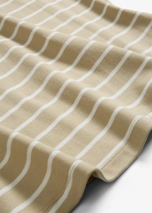 T-Shirt aus reiner schwerer Bio-Baumwolle, bonprix