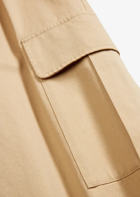 Pantalon cargo 100% coton, bonprix
