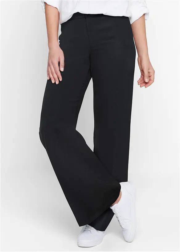 Pantalon de tailleur à taille élastiquée, bonprix