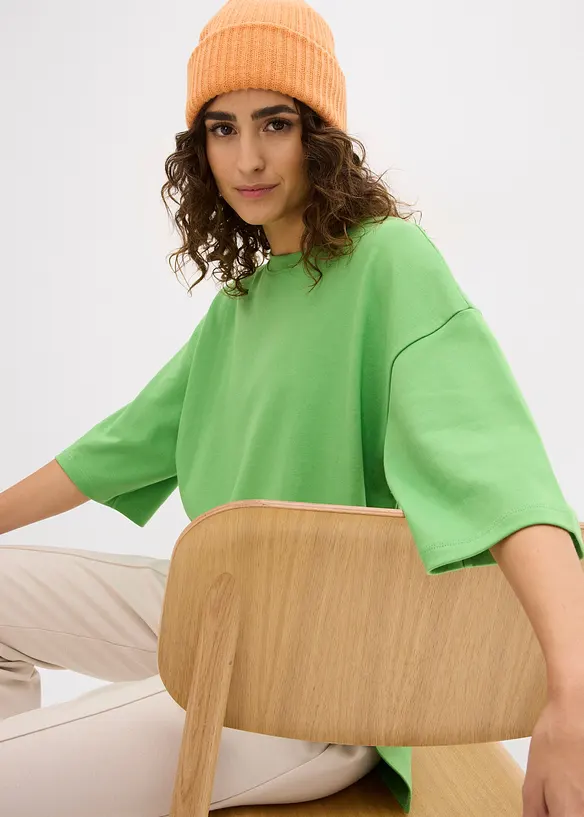 Longshirt aus Interlock, bonprix