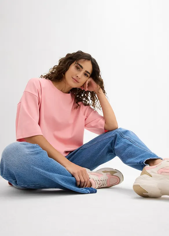 Longshirt aus Interlock, bonprix