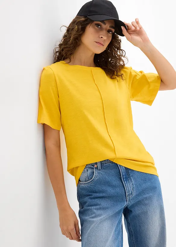 T-Shirt aus reiner Baumwolle, bonprix