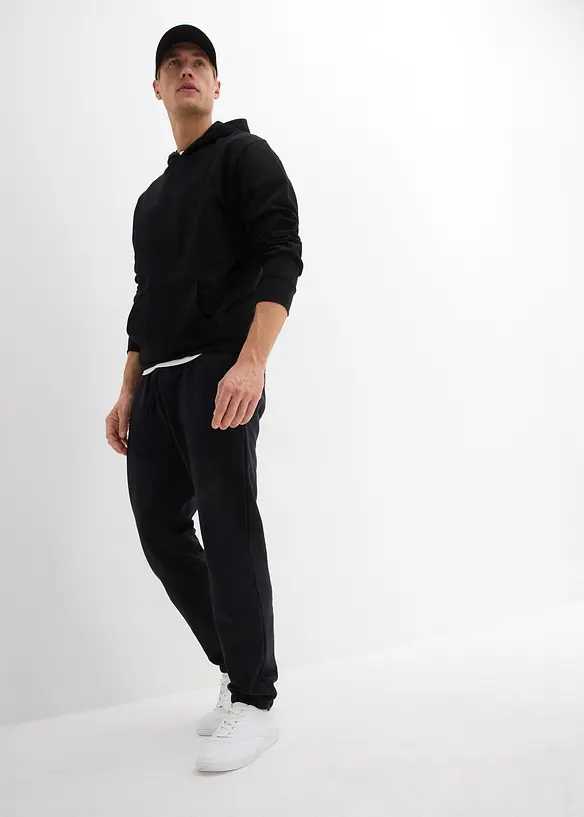 Sweat à capuche 100% coton, loose, bonprix