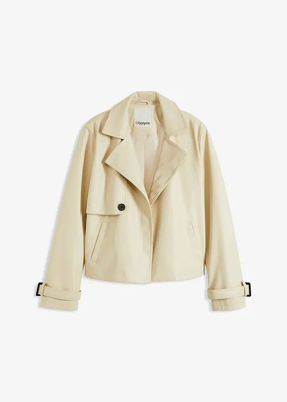 Veste trench courte, bonprix
