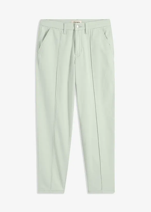 Stretch-Twill-Hose mit Biese, bonprix