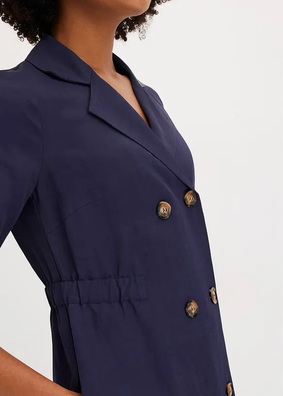 Robe en Lyocell avec col à revers, bonprix