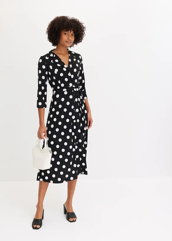 Robe-chemise avec lien à nouer (ens. 2 pces.), bonprix