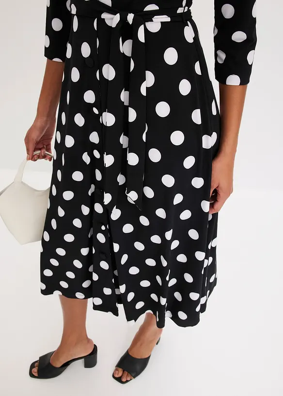 Robe-chemise avec lien à nouer (ens. 2 pces.), bonprix