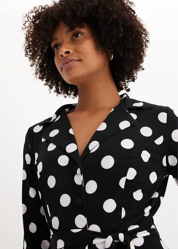 Robe-chemise avec lien à nouer (ens. 2 pces.), bonprix