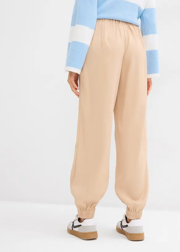 Pantalon à taille élastiquée, bonprix