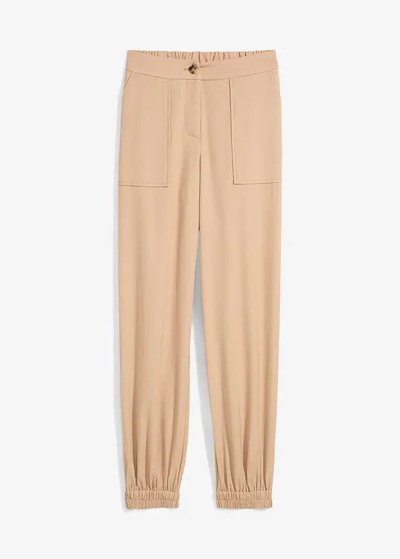 Pantalon à taille élastiquée, bonprix