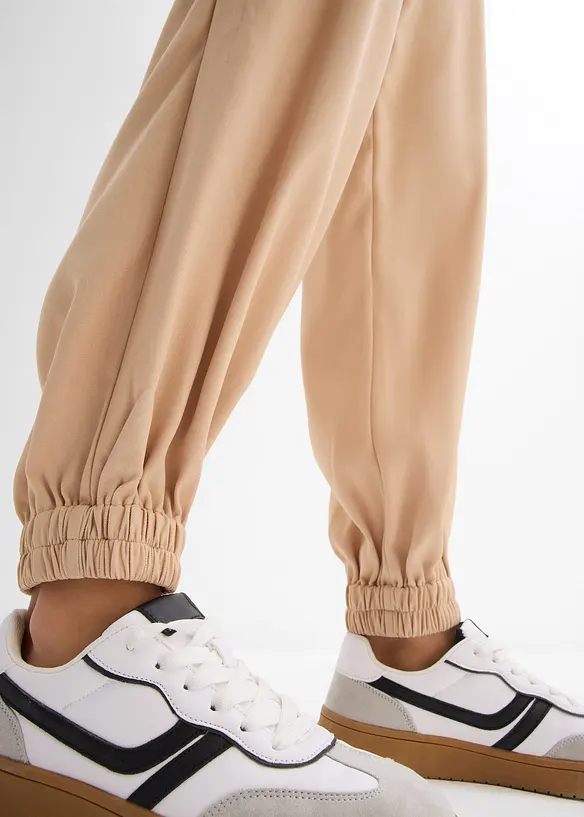 Pantalon à taille élastiquée, bonprix