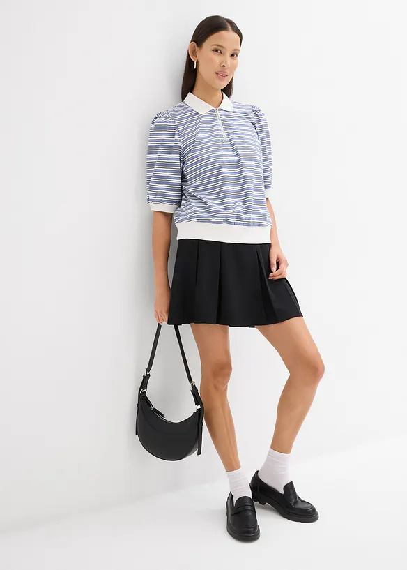 Polo zippé, bonprix