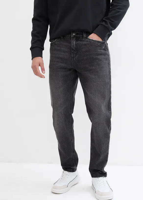 Jean classique extensible, raccourci, coupe fuselée, bonprix