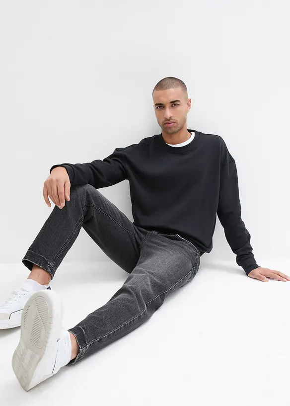 Jean classique extensible, raccourci, coupe fuselée, bonprix