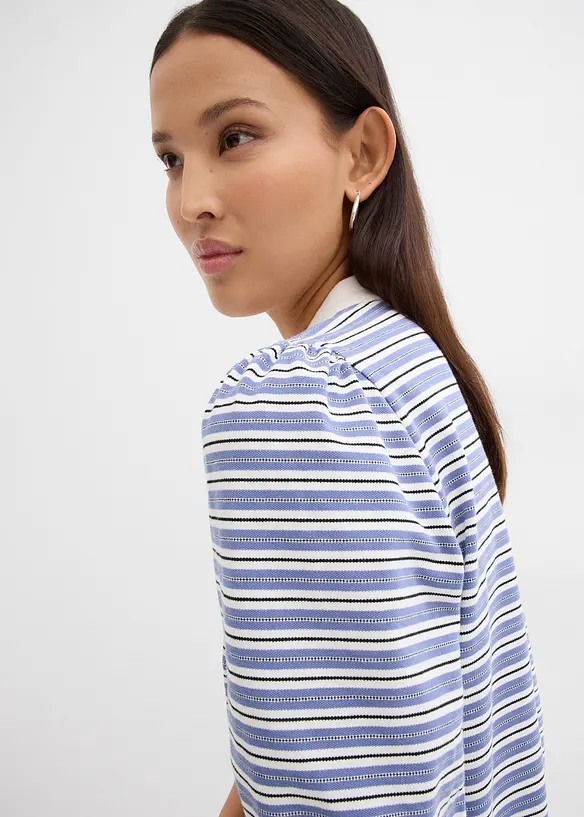 Polo zippé, bonprix