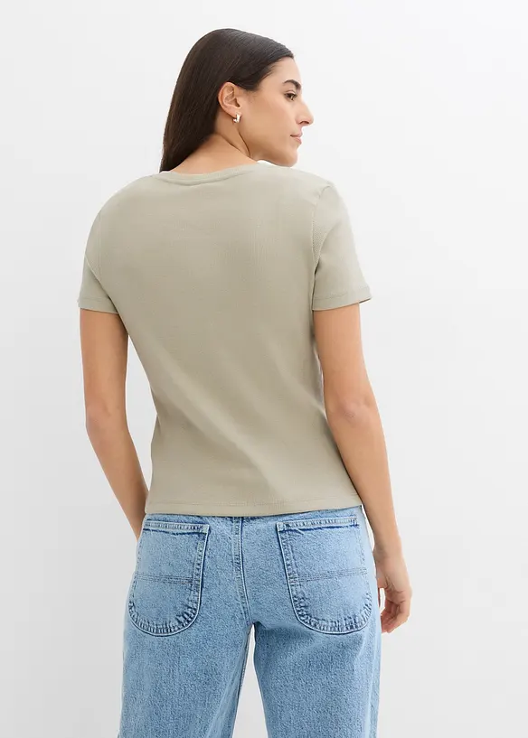 T-Shirt aus reiner Bio-Baumwolle, bonprix