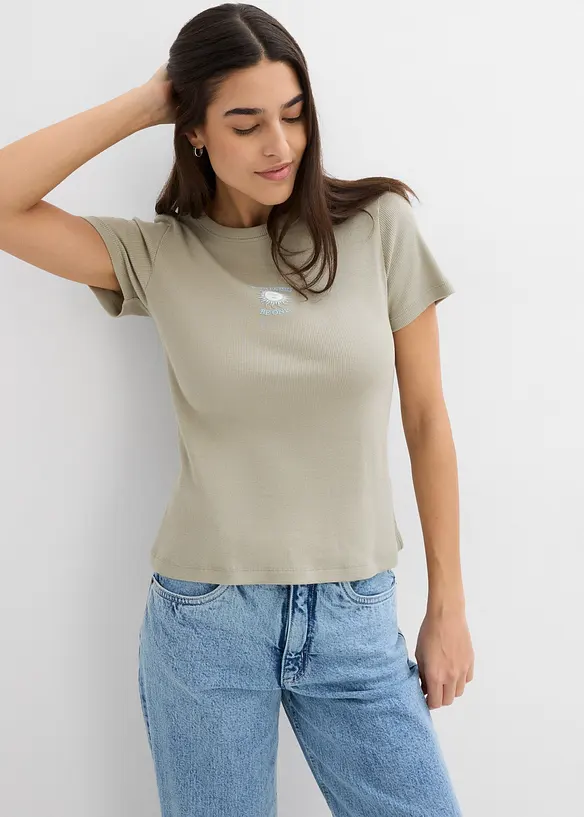 T-Shirt aus reiner Bio-Baumwolle, bonprix