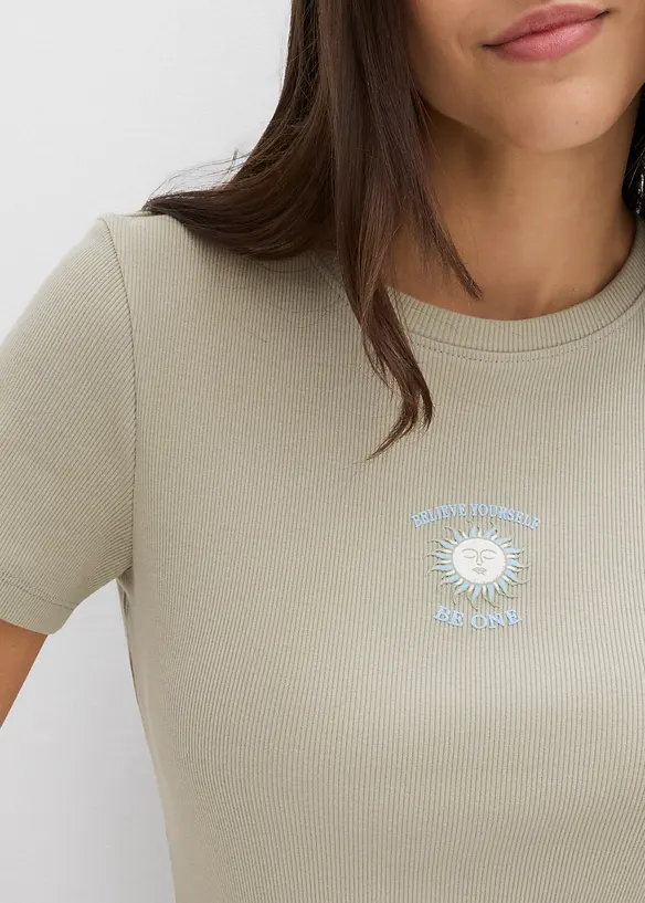 T-Shirt aus reiner Bio-Baumwolle, bonprix