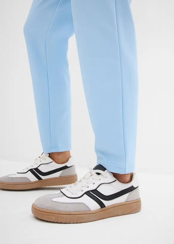 Pantalon en molleton, taille élastiquée, bonprix