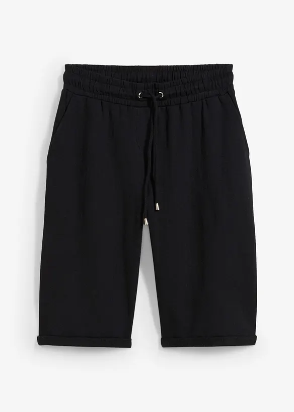 Sweatbermuda mit Turn-up, bonprix