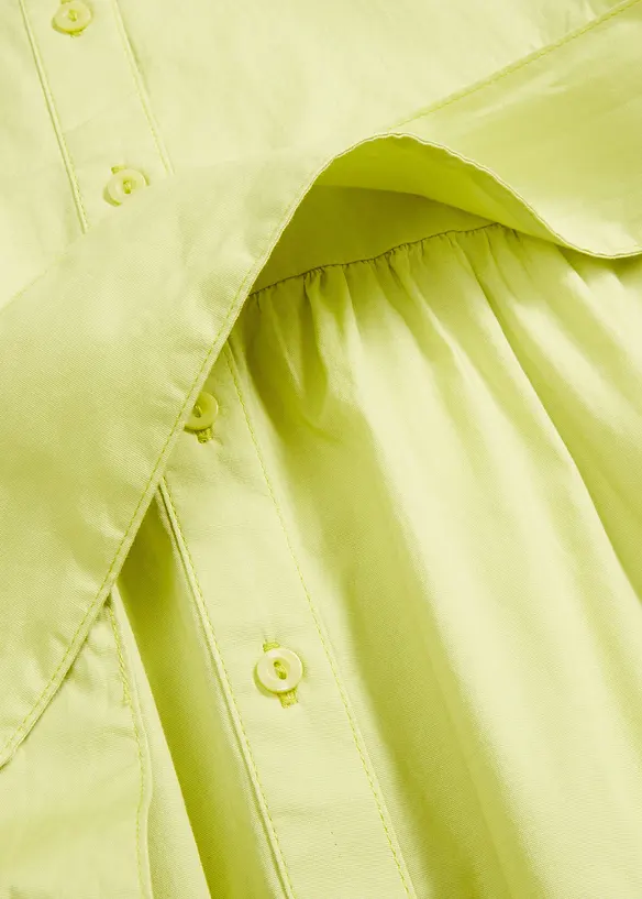 Blusenkleid aus elastischem Baumwoll-Mix, bonprix