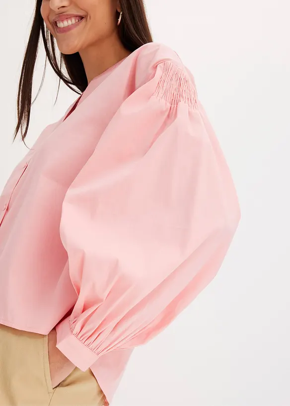 Blouse courte devant, longue derrière, bonprix