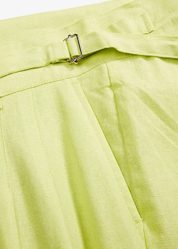 Palazzo-Hose aus leichtem Leinen-Mix, bonprix