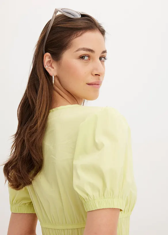Midikleid mit elastischer Taille, bonprix